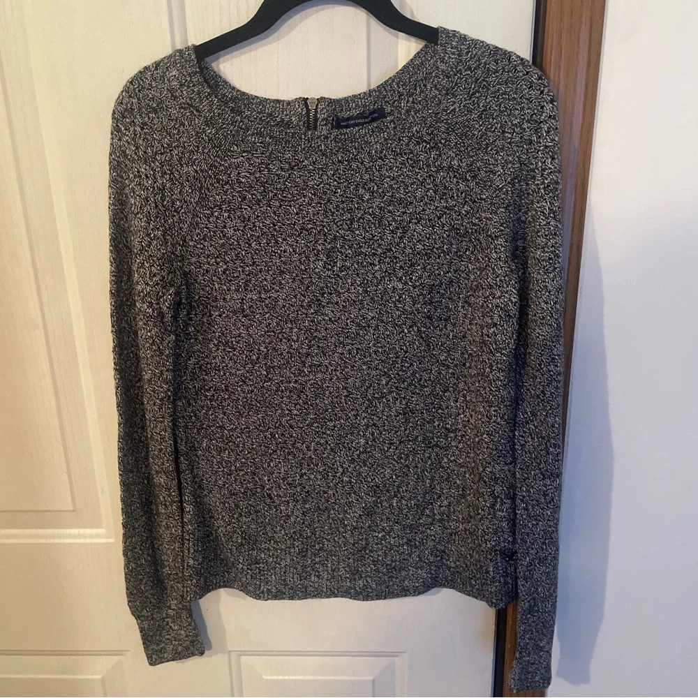 ❤️(2for20)SALE❤️ American Eagle sweater crochet heather grey
